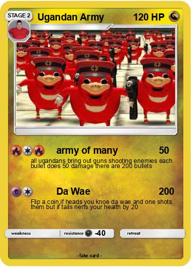 Pokemon Ugandan Army