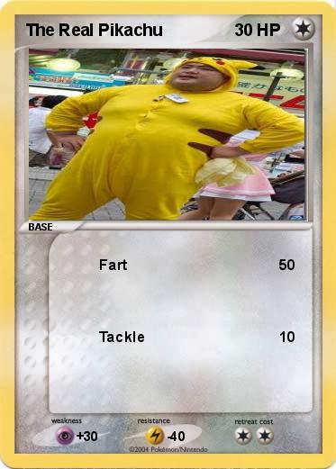 Pokemon The Real Pikachu