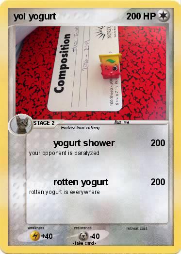 Pokemon yol yogurt