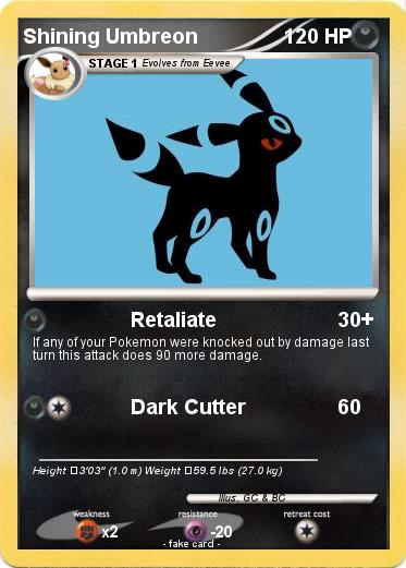 Pokemon Shining Umbreon
