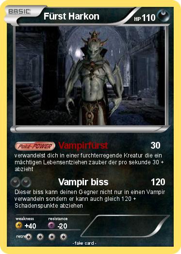 Pokemon Fürst Harkon