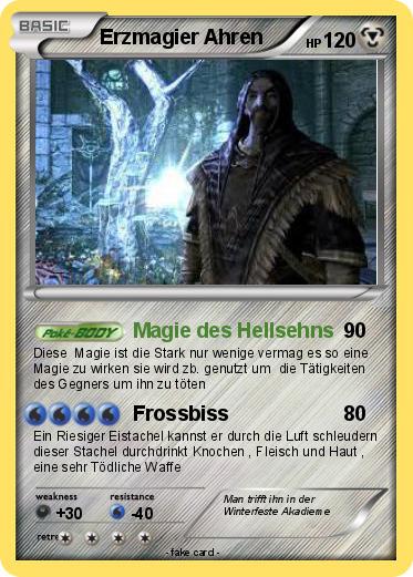 Pokemon Erzmagier Ahren