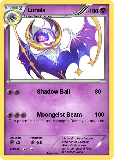 Pokemon Lunala