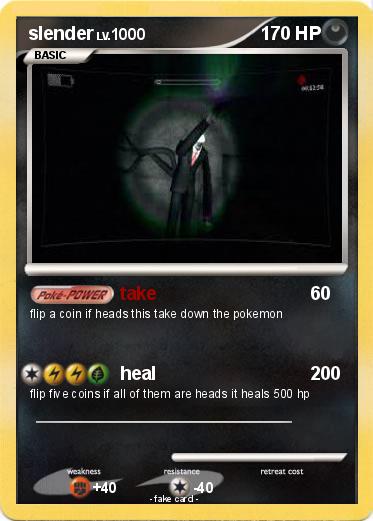 Pokemon slender