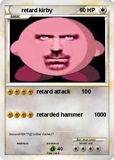 Pokemon retard kirby