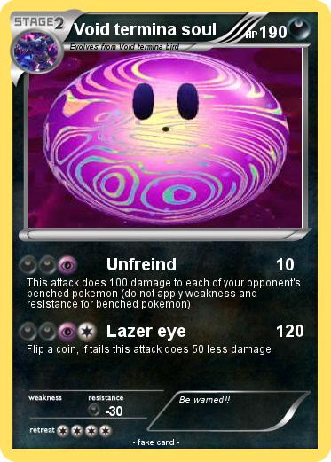Pokemon Void termina soul