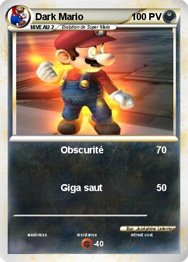 Pokemon Dark Mario