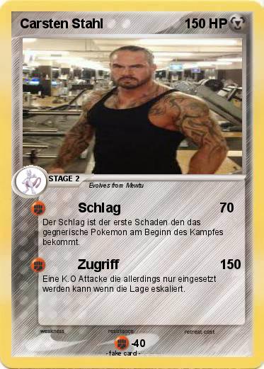 Pokemon Carsten Stahl
