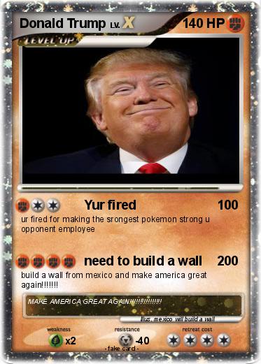 Pokemon Donald Trump