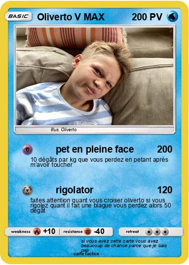 Pokemon Oliverto V MAX