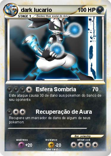 Pokemon dark lucario