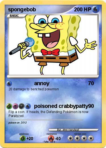 Pokemon spongebob