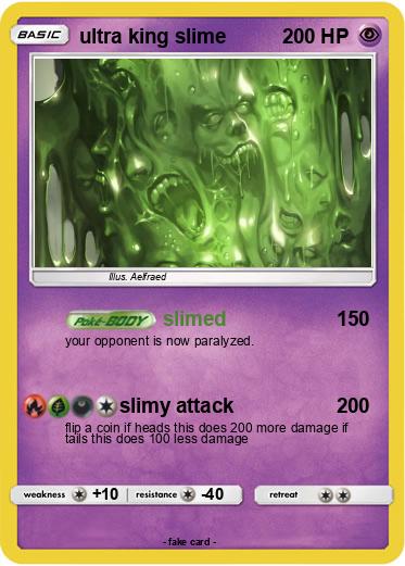 Pokemon ultra king slime