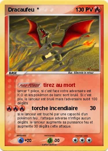 Pokemon Dracaufeu  *
