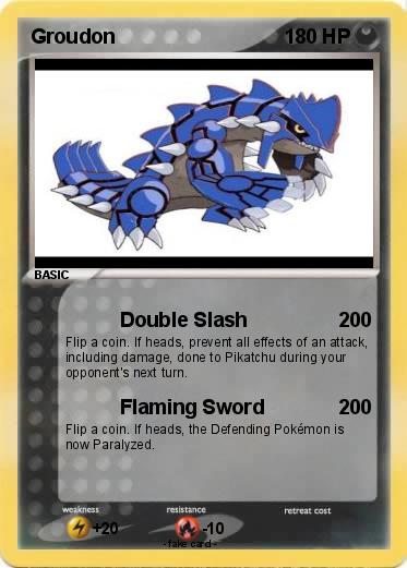 Pokemon Groudon