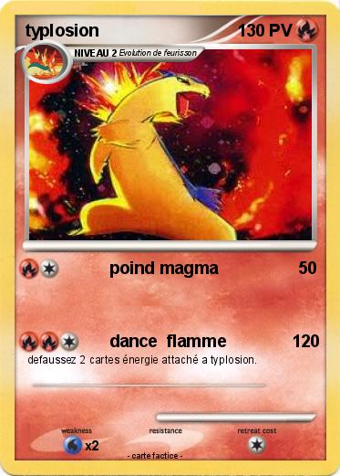 Pokemon typlosion