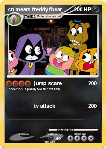 Pokemon cn meats freddy fbear
