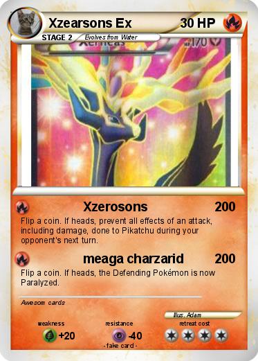 Pokemon Xzearsons Ex