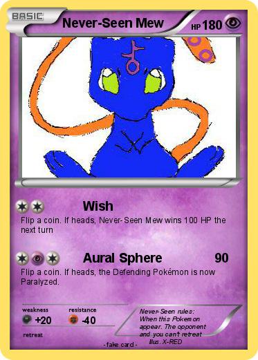 Pokemon Never-Seen Mew