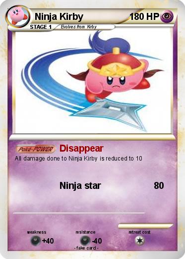 Pokemon Ninja Kirby