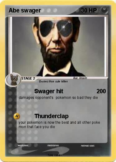 Pokemon Abe swager