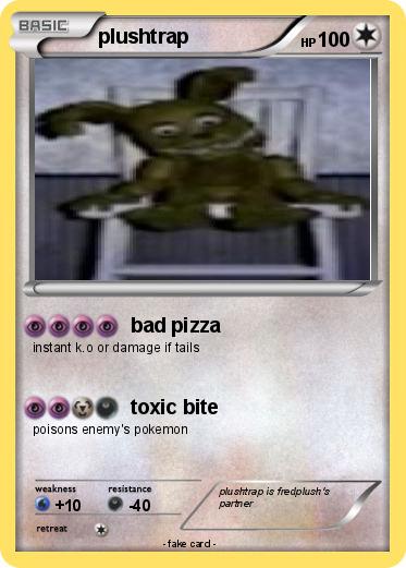 Pokemon plushtrap