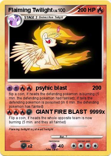 Pokemon Flaiming Twilight
