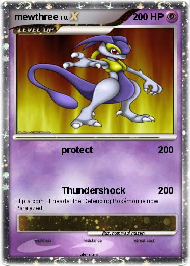Pokemon mewthree