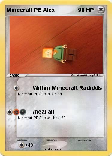 Pokemon Minecraft PE Alex