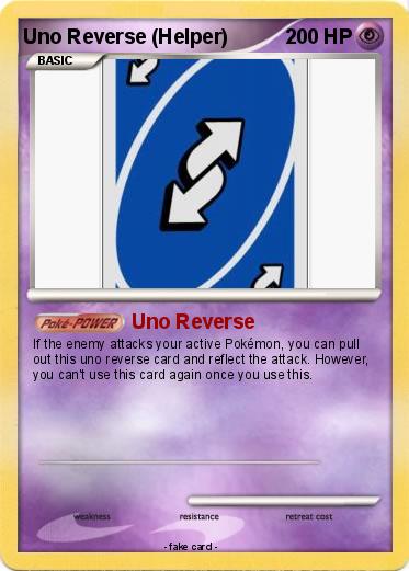 Pokemon Uno Reverse (Helper)