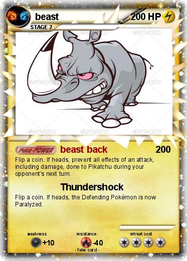 Pokemon beast