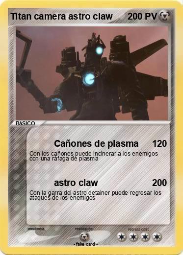 Pokemon Titan camera astro claw