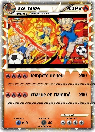 Pokemon axel blaze
