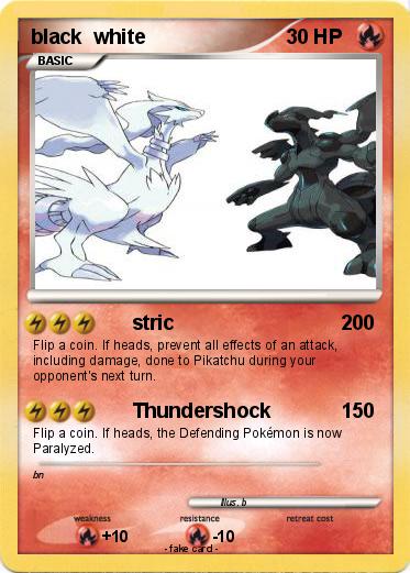 Pokemon black  white