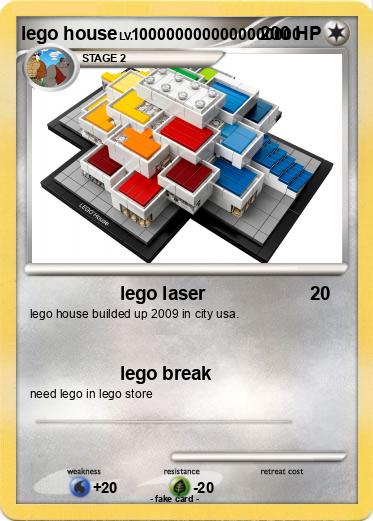 Pokemon lego house