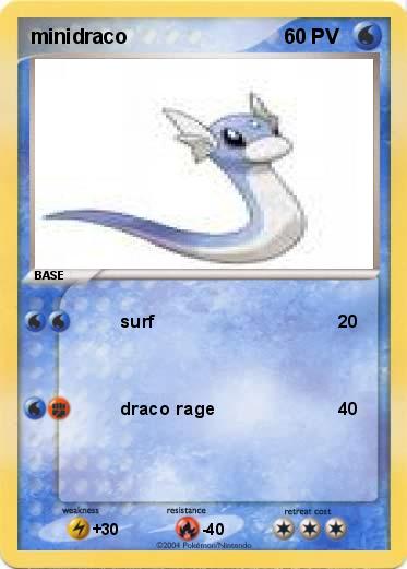 Pokemon minidraco