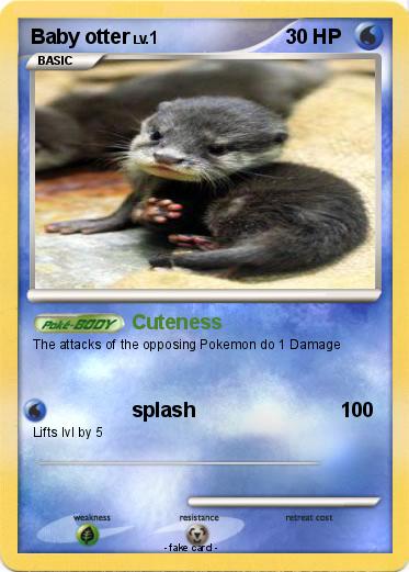 Pokemon Baby otter