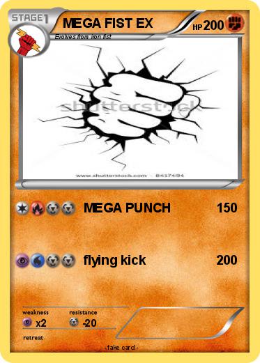 Pokemon MEGA FIST EX