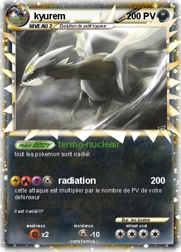 Pokemon kyurem