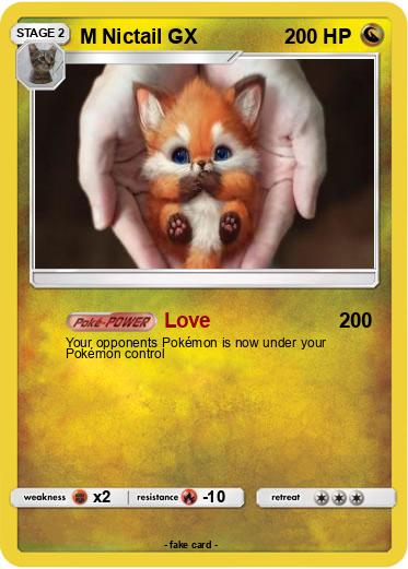 Pokemon M Nictail GX