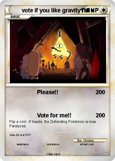 Pokemon vote if you like gravity falls