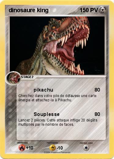 Pokemon dinosaure king
