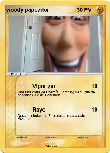 Pokemon woody papeador