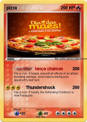 Pokemon pizza