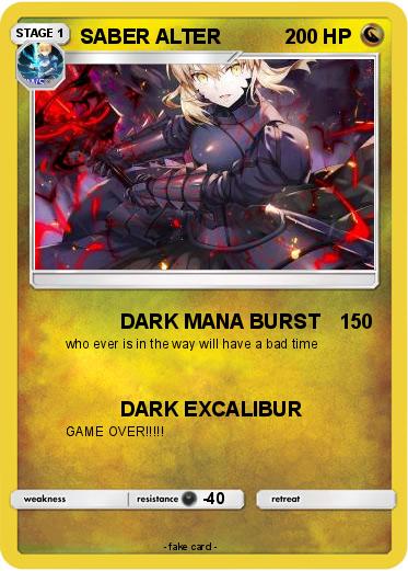 Pokemon SABER ALTER
