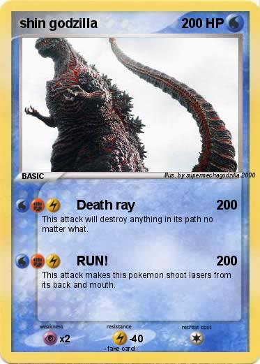 Pokemon shin godzilla