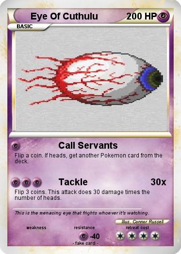Pokemon Eye Of Cuthulu