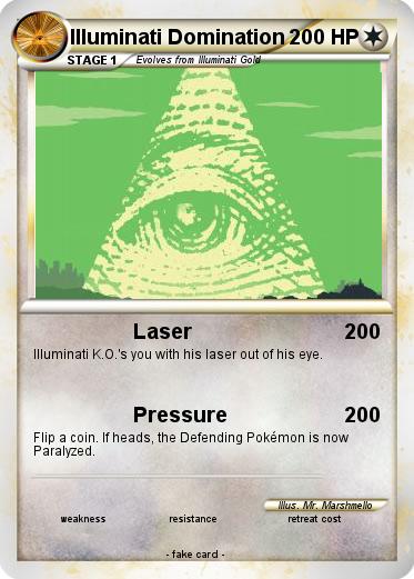 Pokemon Illuminati Domination