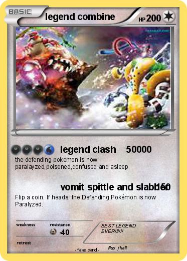 Pokemon legend combine