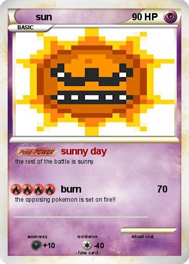 Pokemon sun